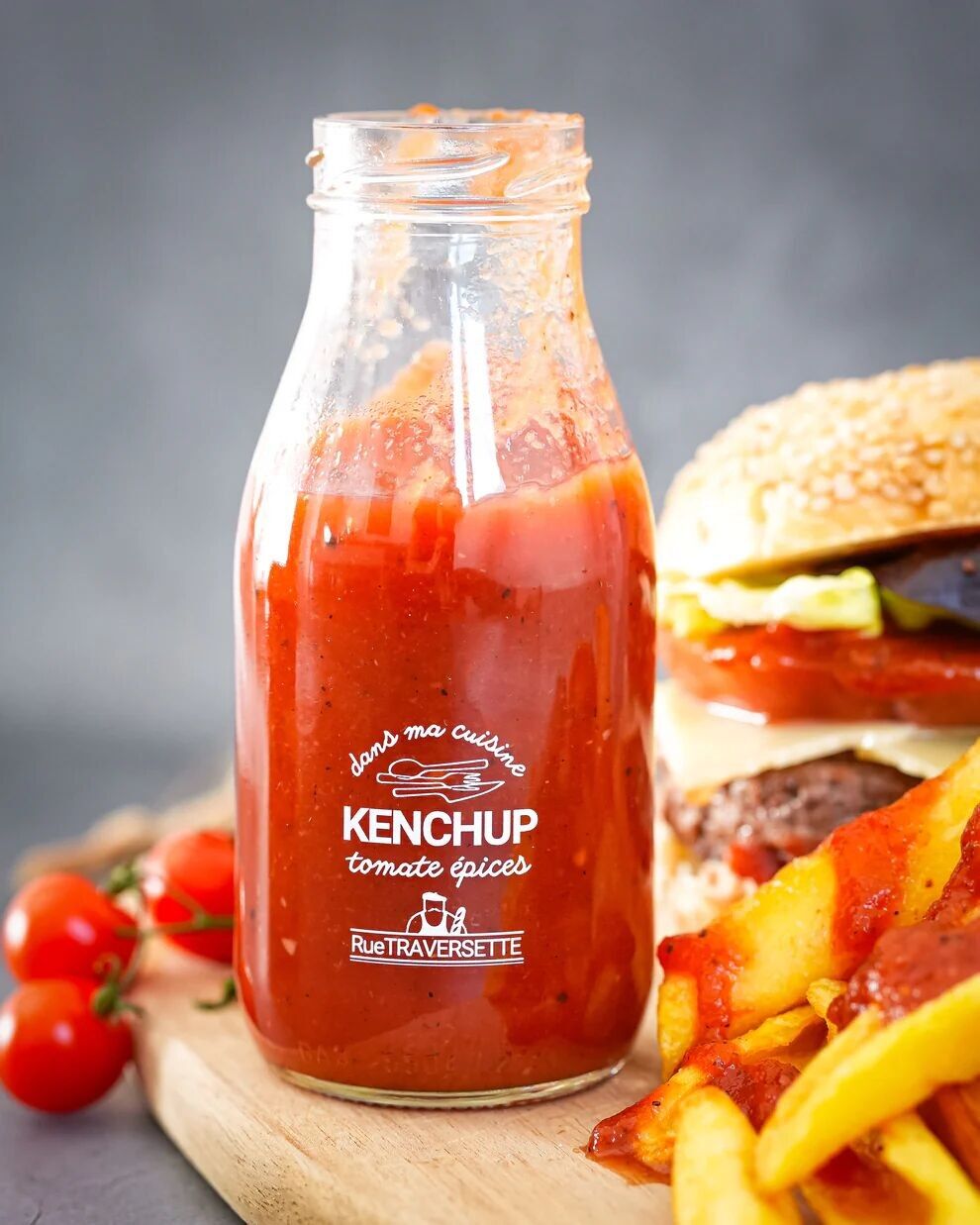 Ketchup artisanal │ Tomate & épices ▸ Kenchup