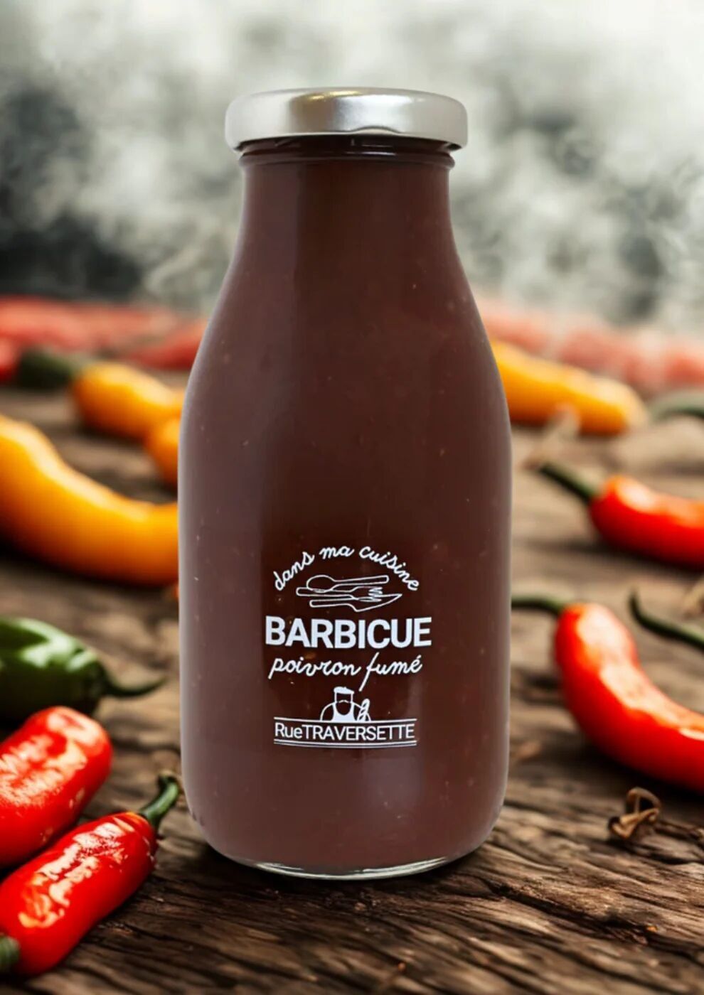 Sauce Barbecue au poivron fumé │ Sauce artisanale ▸ Barbicue