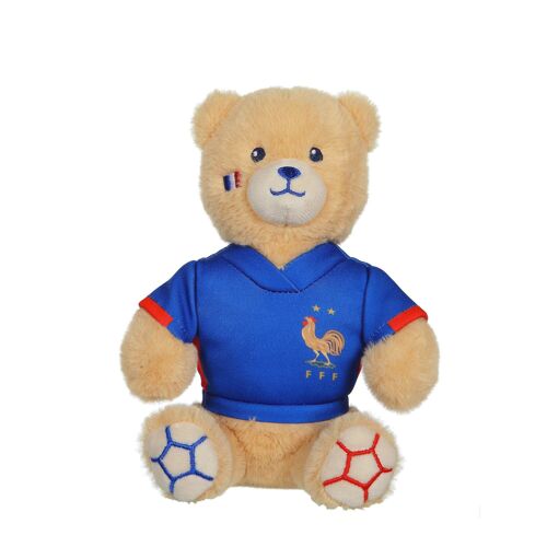 Peluche FFF - Ours Maillot - 15 cm