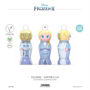 Frozen - Elsa Gel Douche & Shampoing Licence 400 ml