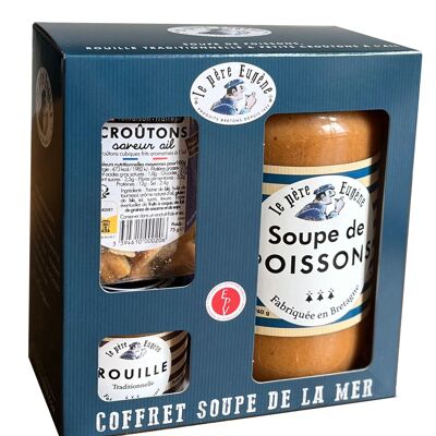 Caja de sopa de marisco Le Père Eugène