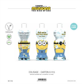 Minions Gel Douche & Shampoing Licence 400 ml