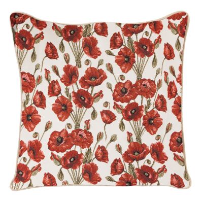 Coquelicot - Housse de coussin 45cm*45cm