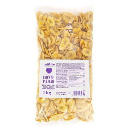 Chips de plátano 1 kg - Snack saludable