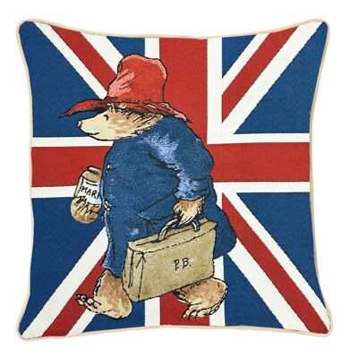 Union Jack Oso Paddington™ - Funda de cojín 45*45cm