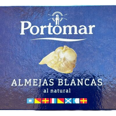 Conserva de almeja al natural  Portomar