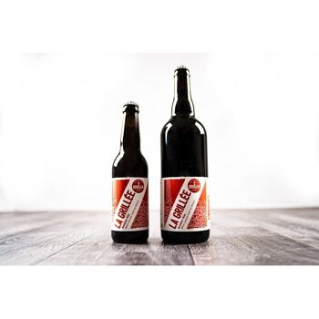 Bière ambrée Bio La Grillée Amber Ale 75cl 2