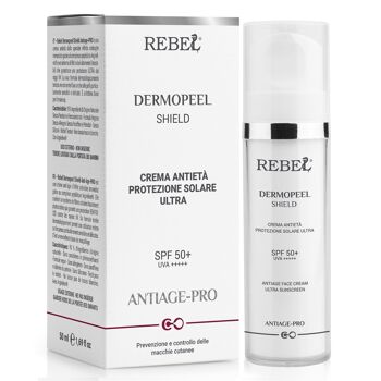 Rebel Antiage Pro Dermopeel Shield Crème Anti-âge Ultra Protection Solaire