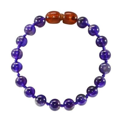 Natural stone baby bracelet - Amethyst