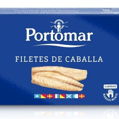 Conserva de filete de caballa con aceite oliva Portomar