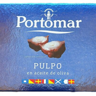 Conserva de pulpo con aceite de oliva Portomar