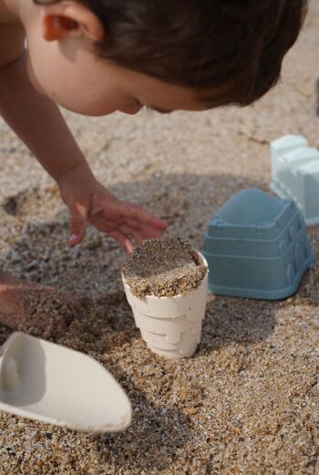 Jouet de sable et plage, Château, Jouet de sable, plage, Vacances, leo et lea, Silicone 4