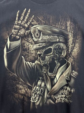 #1 T-shirt imprimé tête de mort capitaine : "Capitaine Squelettique" 5