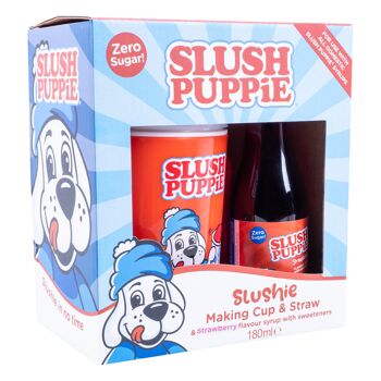 SLUSH PUPPiE Tasse de préparation de fraises sans sucre 3