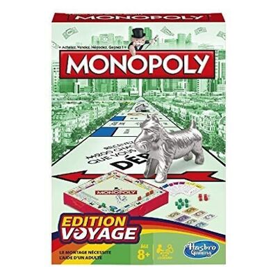 Hasbro Gaming - Monopoly Voyage - Gioco da tavolo - B10021010, da 2 a 4 giocatori