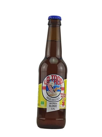 Bière blonde de Provence - La Trop' blonde bio 5,5% 33cl 2