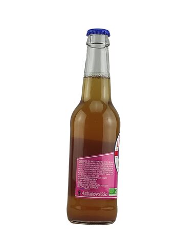 Bière aromatisée de Provence - La Trop' rosée 3,4% 33cl 4