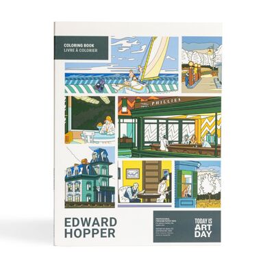 Edward Hopper -Coloring Book