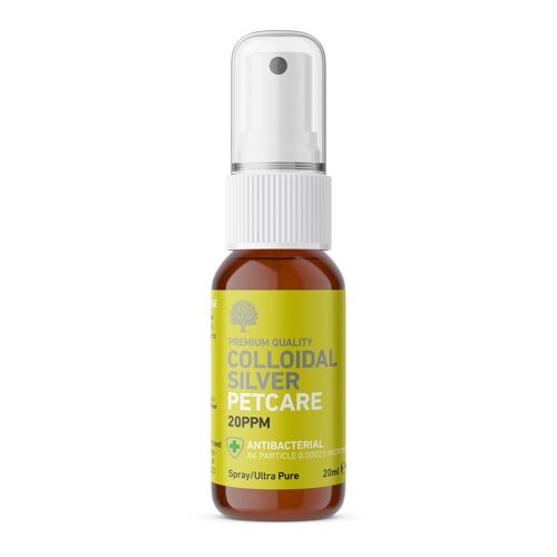 20ppm Enhanced Colloidal Silver PetCare Pocket Spray 20ml