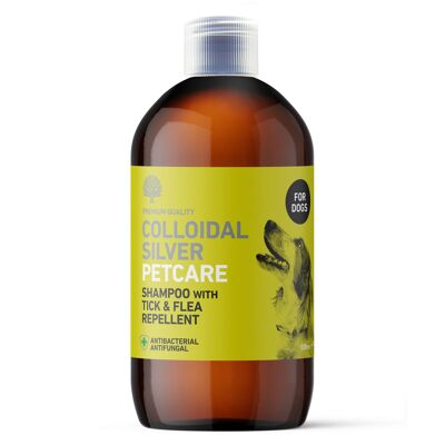 Shampoo Antibatterico Argento Colloidale PetCare per Cani 500ml