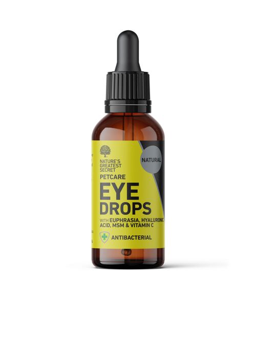 NEW Natural Antibacterial Colloidal Silver Pets Eye Drops