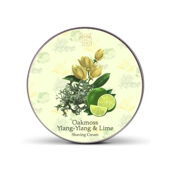 Crème à raser à la mousse de chêne, à l'ylang-ylang et au citron vert The Personal Barber