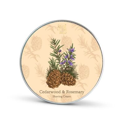 The Personal Barber Crema de Afeitar Cedro y Romero