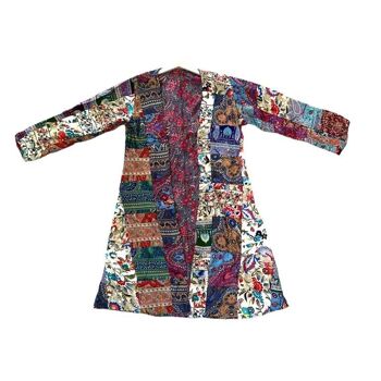 Kimono réversible en soie pour femme au design exclusif 3