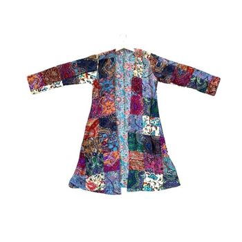 Kimono réversible en soie pour femme au design exclusif 4