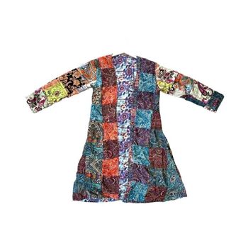 Kimono réversible en soie pour femme au design exclusif 5