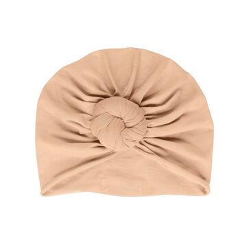 Bonnet turban - Nude 2