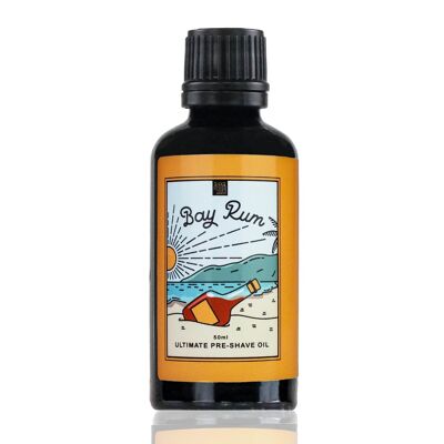 Aceite para antes del afeitado The Personal Barber Bay Rum Ultimate