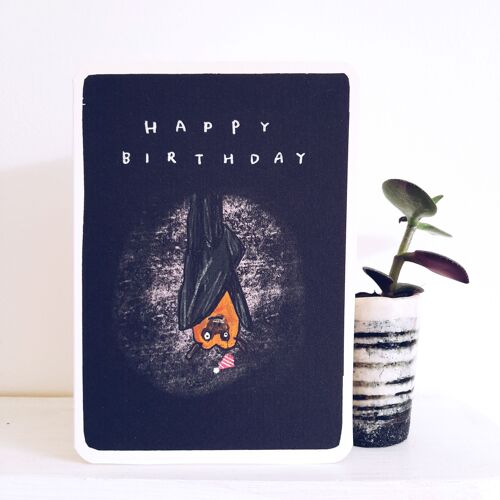 Birthday Bat Card