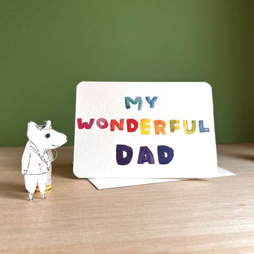 My Wonderful Dad Father’s Day Card