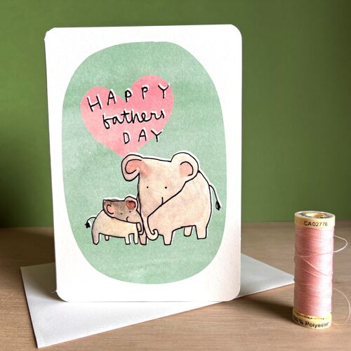 Father's Day Elephants Card