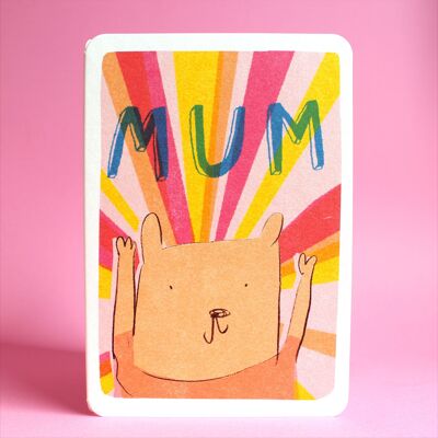 Muttertagskarte „Bär Mama“