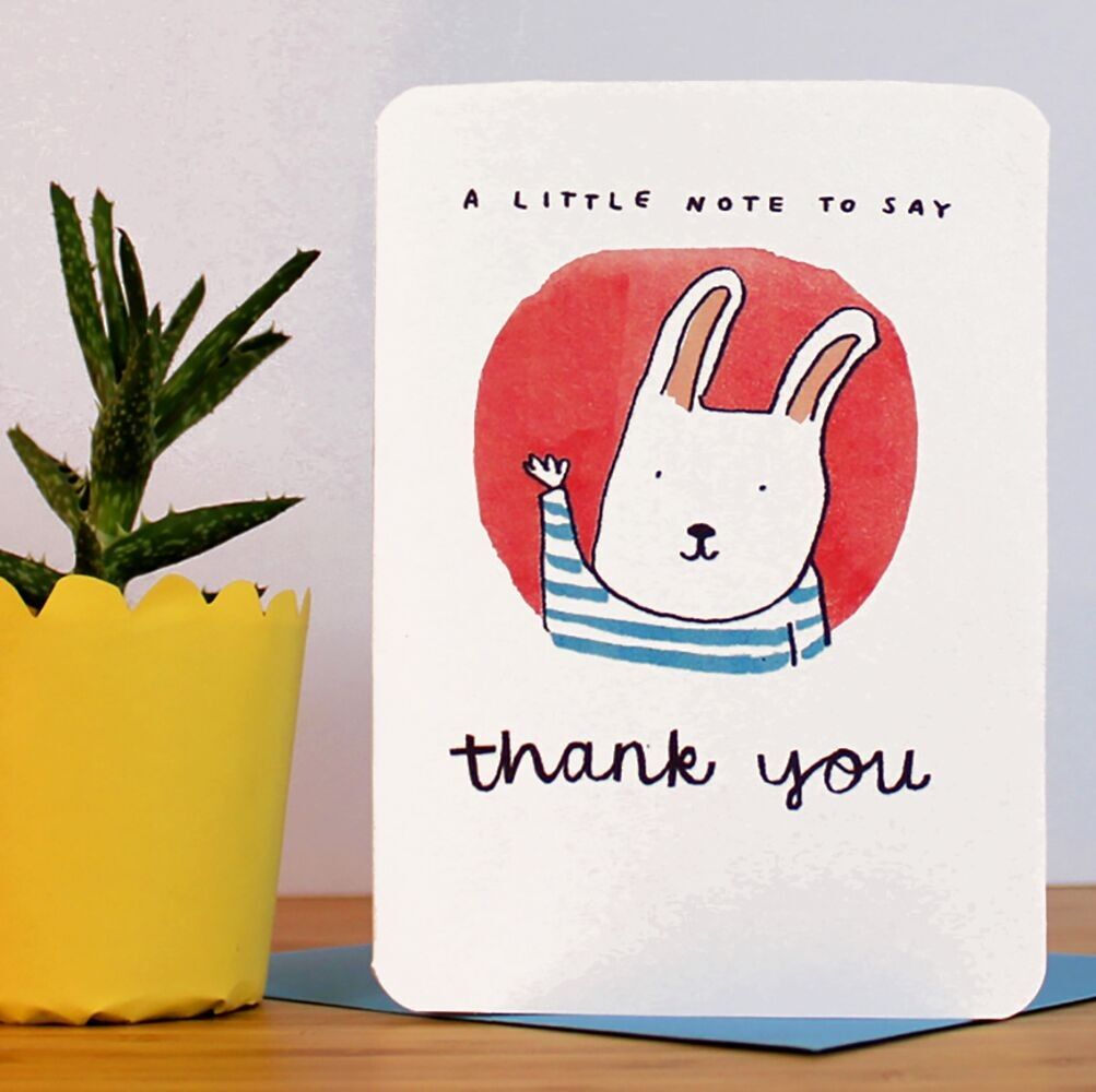Un piccolo biglietto di ringraziamento