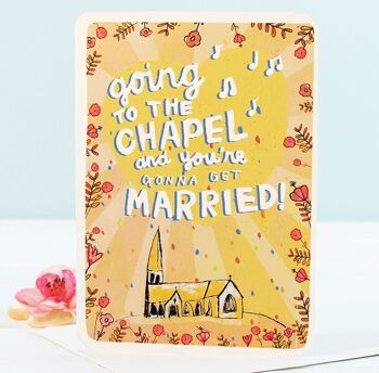 Aller à la carte de mariage de la chapelle