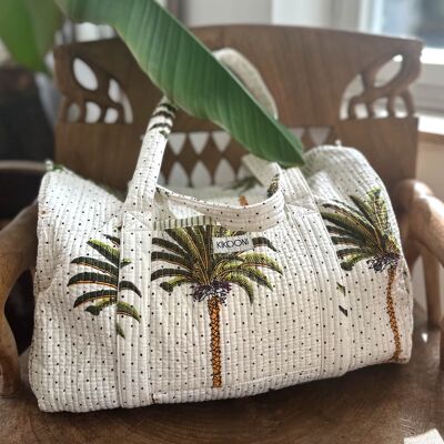 bolsa de algodón hecha a mano "Palms"