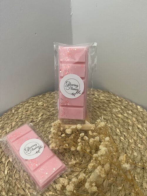 Pink Vanilla & Coco Blossom Wax melt Clamshell