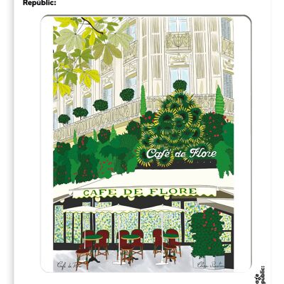 CAFE DE FLORE CLARA PANETIER