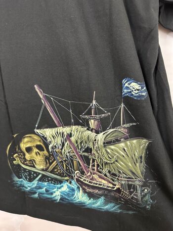 #17 T-shirt tete de mort "Équipage des Ténèbres" 3