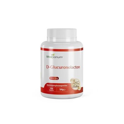 VitaSanum®- D-Glucuronolactona 1000 mg 100 cápsulas