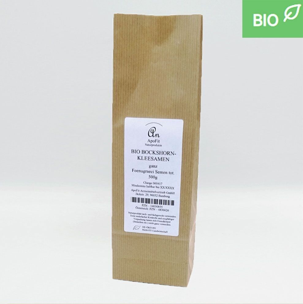 Graines de fenugrec entières biologiques