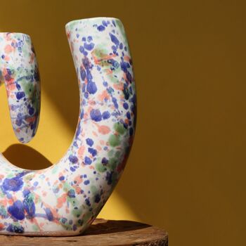 Vase NOAH Moucheté - Multicolore 3