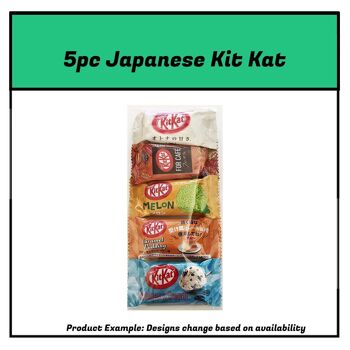 Coffret cadeau de dégustation Kit Kat japonais, 5 pièces 1