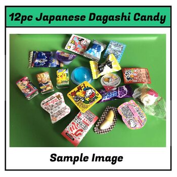Pack de 12 MiniCandy traditionnels du Japon - Bonbons Dagashi Japon 2