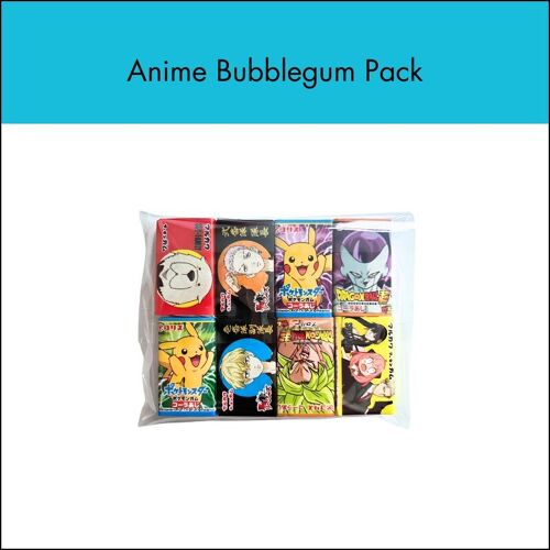 Anime Bubblegum 8pc Pack 52g