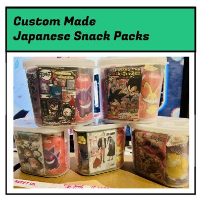 Premium-Snack-Geschenkpackung im japanischen Behälter