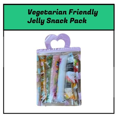 Vegetarierfreundliches Gelee-Snackpaket